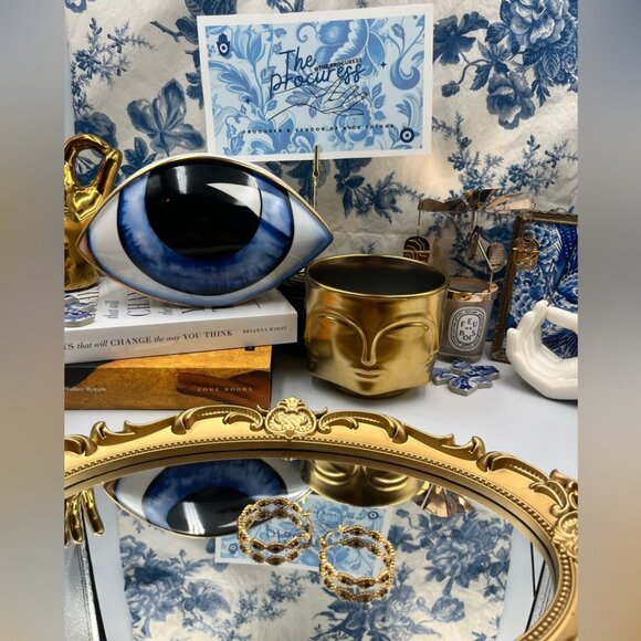 🆕 CRYSTAL HAZE 🧿 BNWT Evil Eye Hoops - Picture 8 of 15